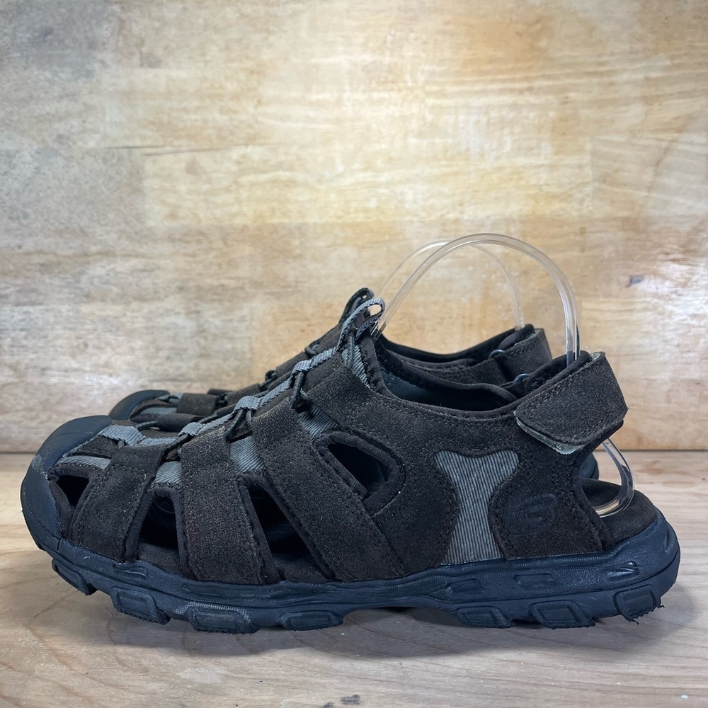 Skechers Selmo Fisherman Womens Size 10.5 Sandal Shoe Brown SN 64641 - Picture 3 of 8